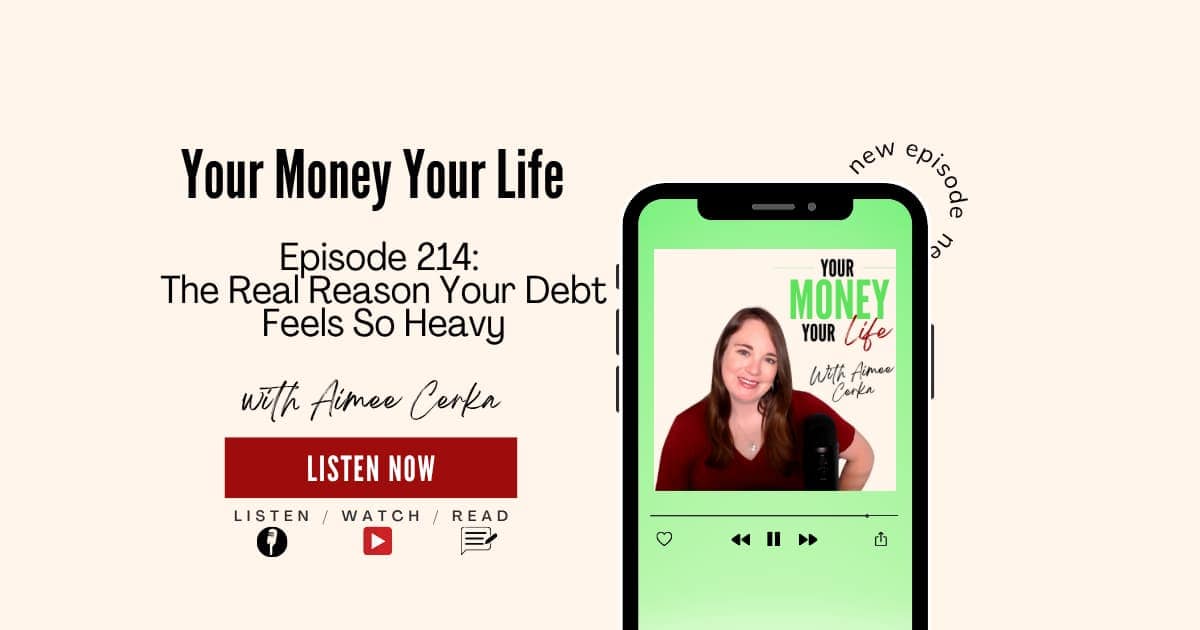 The Real Reason Your Debt Feels So Heavy